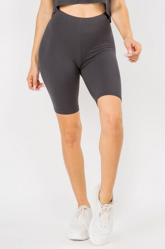 Women's Peach Skin Bike Shorts