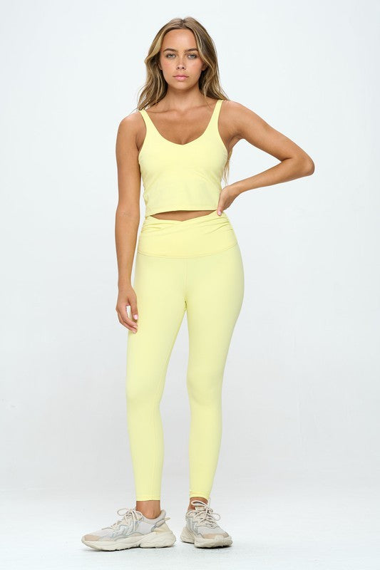Active Cropped Tank Top